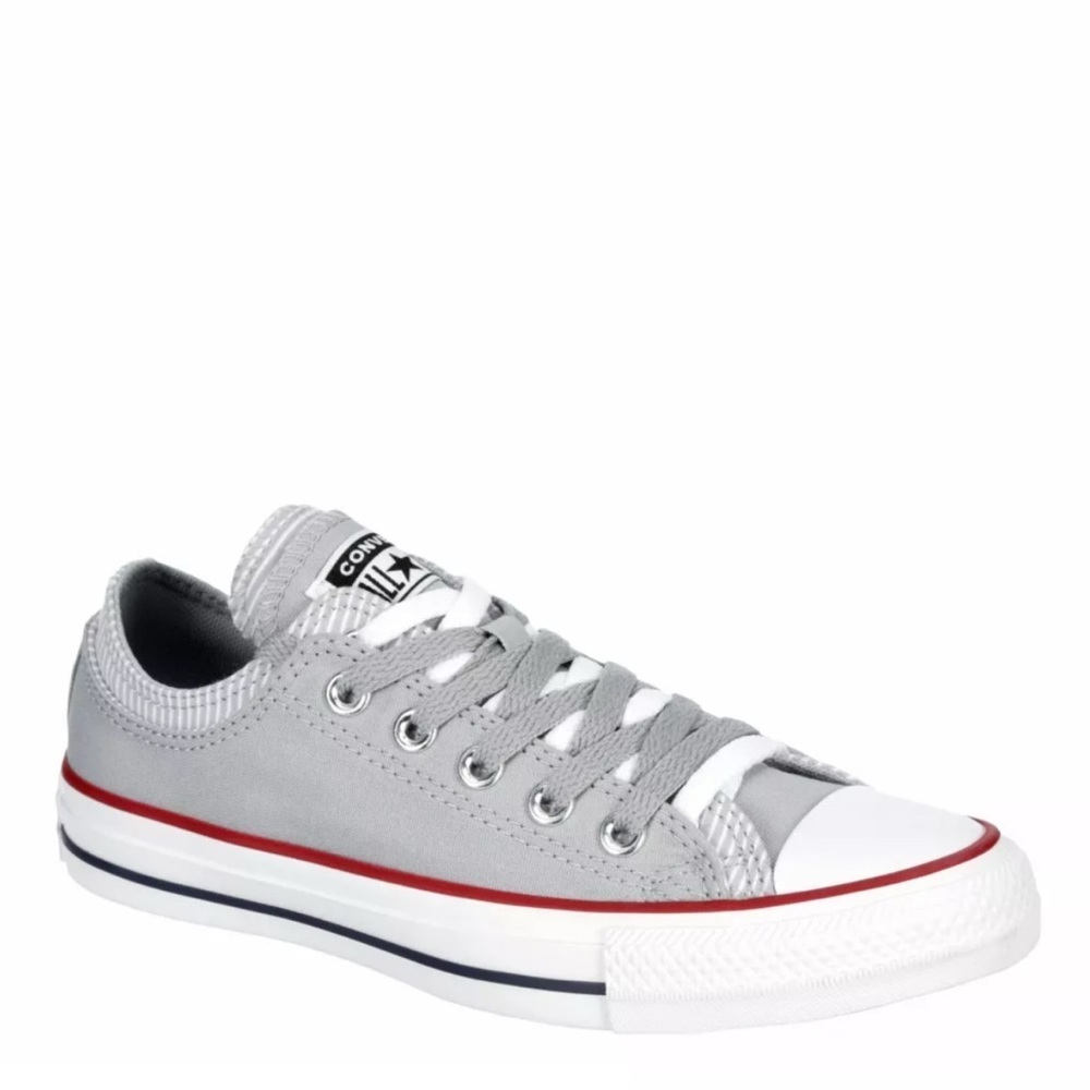 Converse Classic Gray and White Sneakers